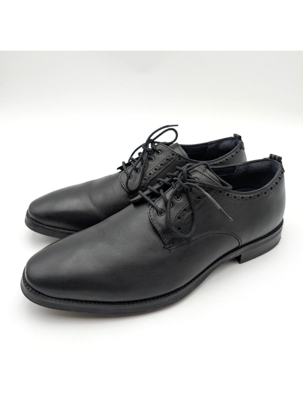 Cole Haan Jefferson Grand 2.0 Plain Oxford Shoes Men's Black Size US10M EU43